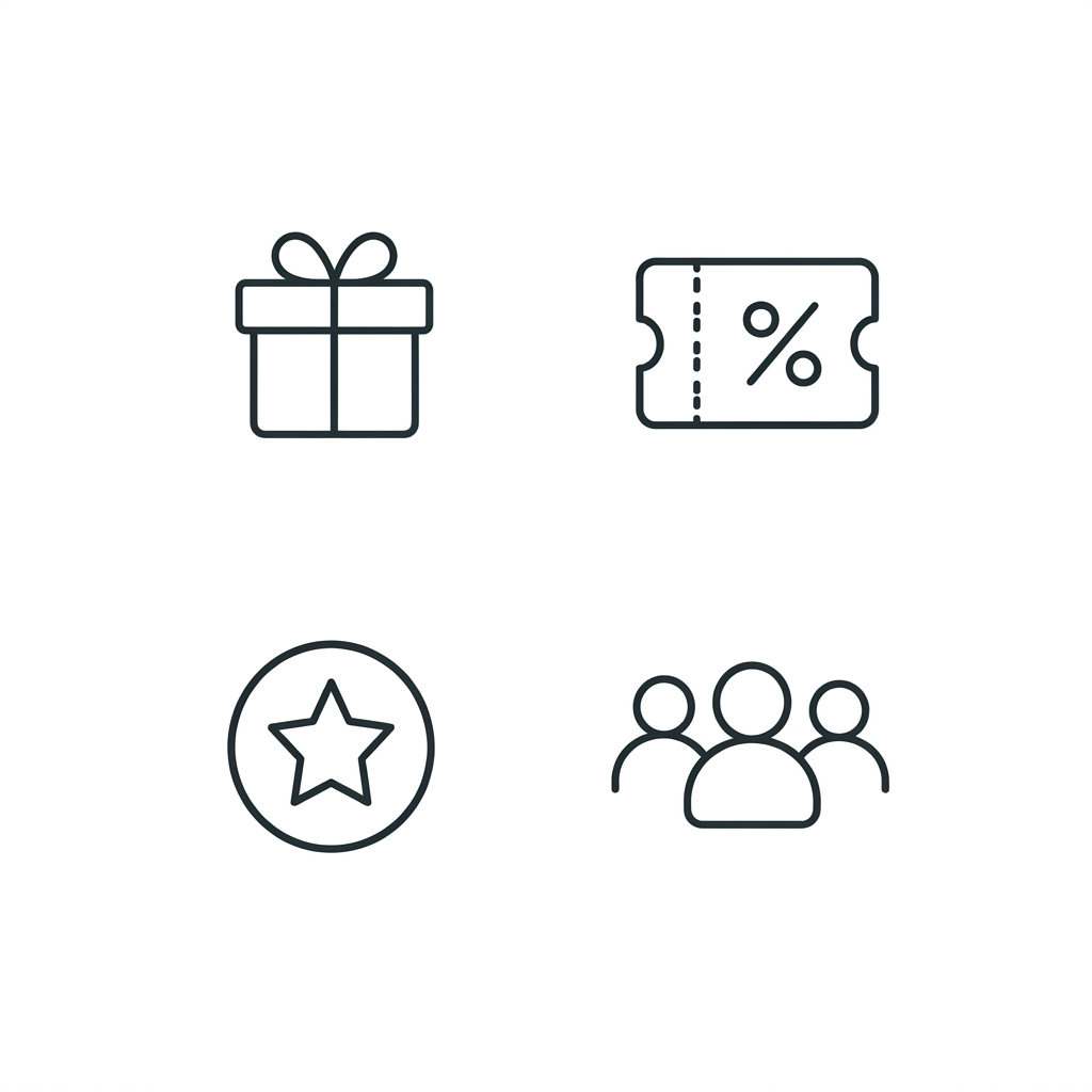 Diagram showing rewards, discounts, loyalty, and group benefits trapped in separate programs
